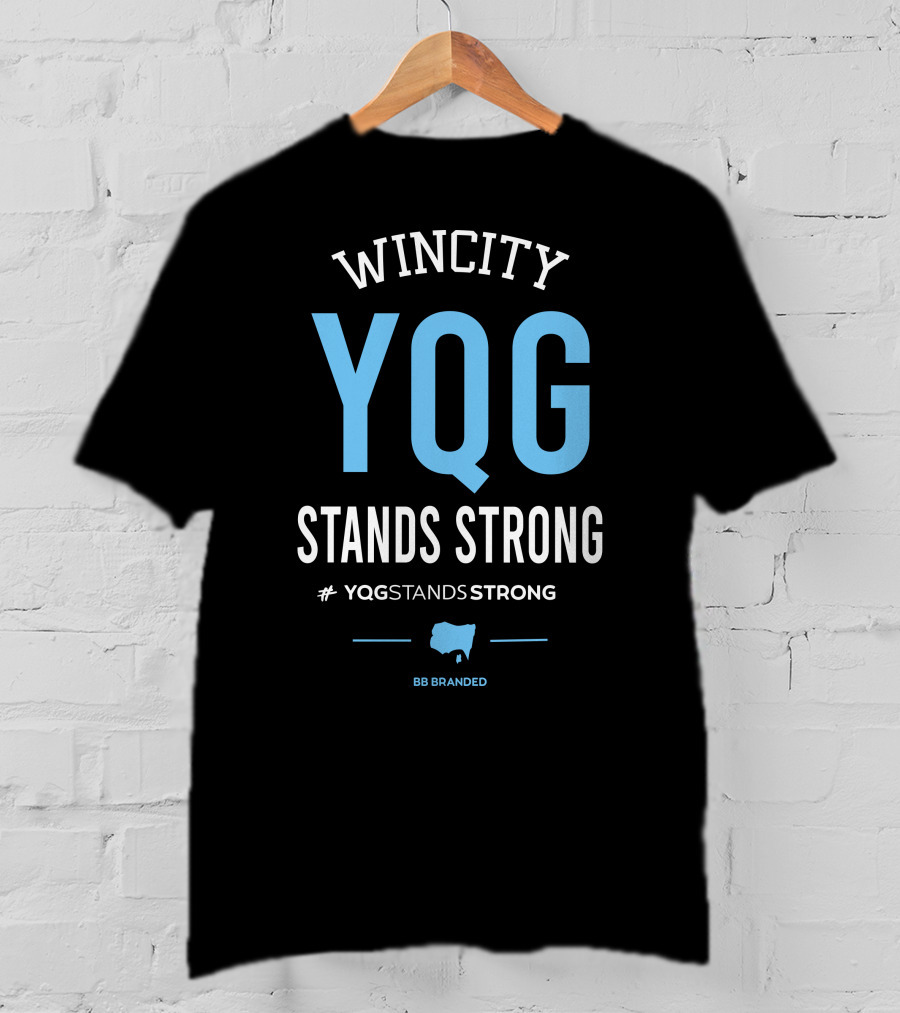 WINCITY YQG Stands Strong BB Branded #YQGSTANDSSTRONG T-Shirt