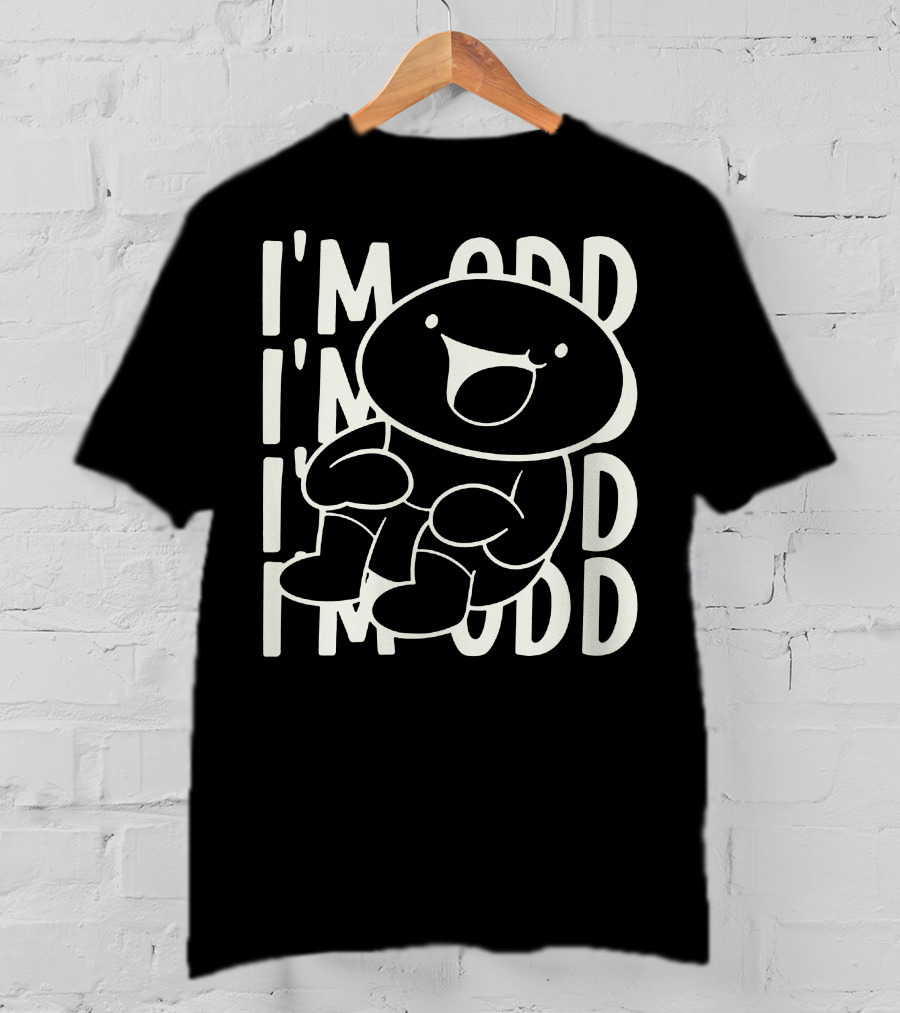 I'm Odd I'm Odd I'm Odd Character T-Shirt