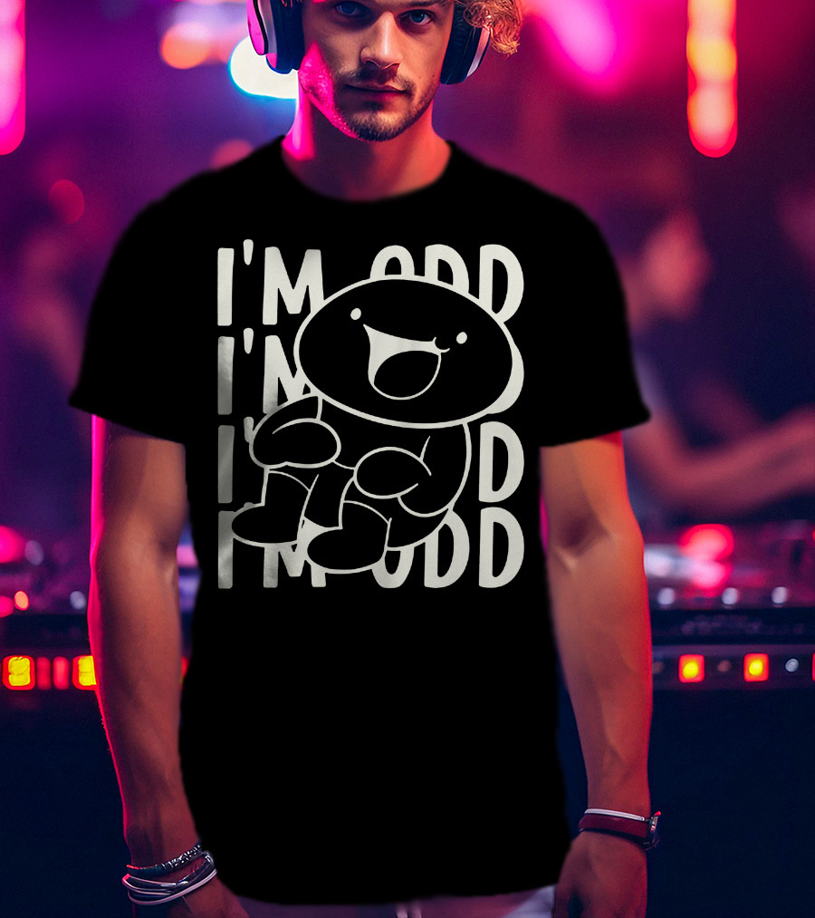 I'm Odd I'm Odd I'm Odd Character T-Shirt