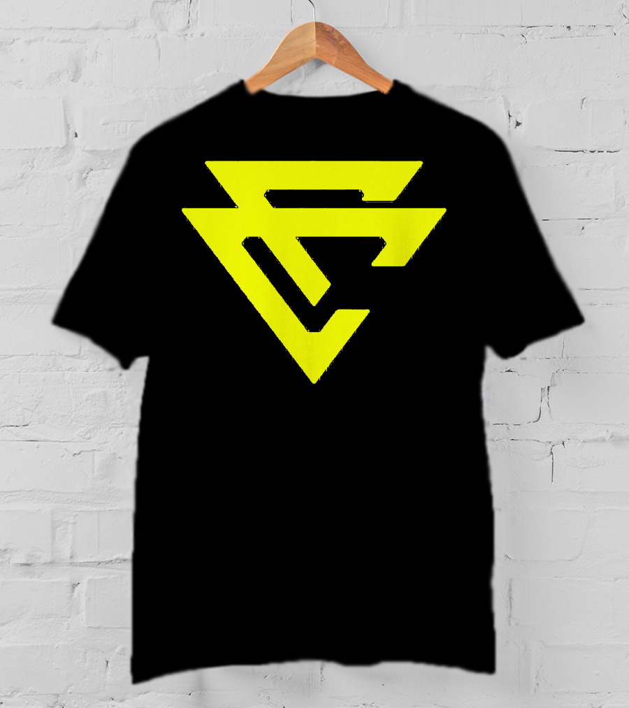 Capron Funk CF Logo Yellow And Black Merch T-Shirt