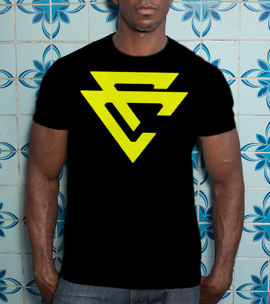 Capron Funk CF Logo Yellow And Black Merch T-Shirt