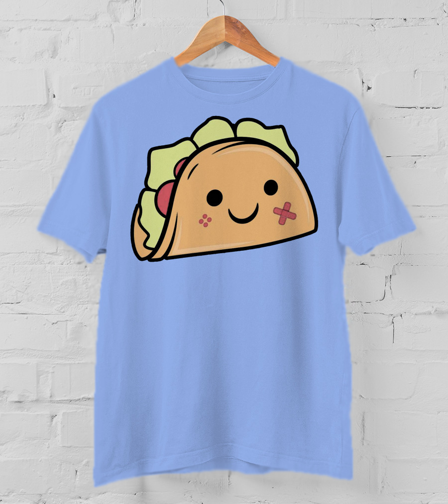 Kawaii Taco Cute Smiley Face Twent4tim Merch T-Shirt