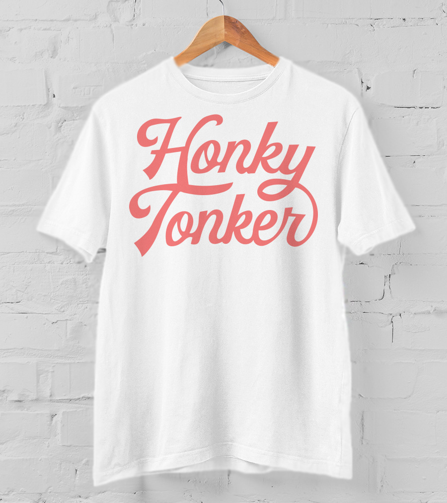 Honky Tonker Retro Script T-Shirt
