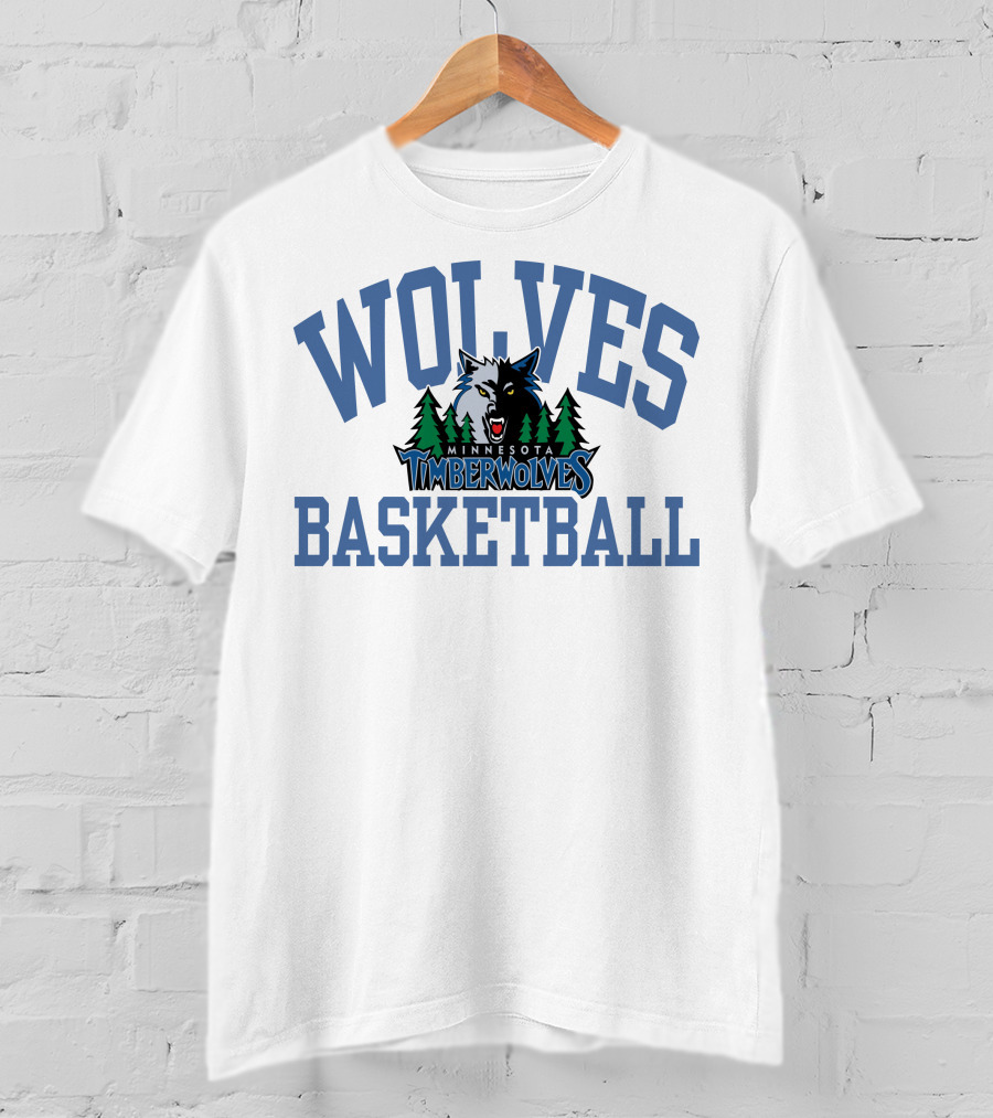 Wolves Minnesota Timberwolves Basketball T-Shirt