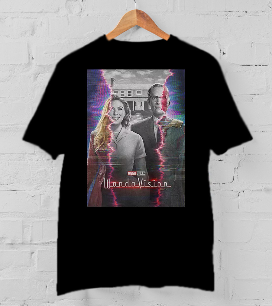 Marvel Studios WandaVision Retro TV Distortion T-Shirt