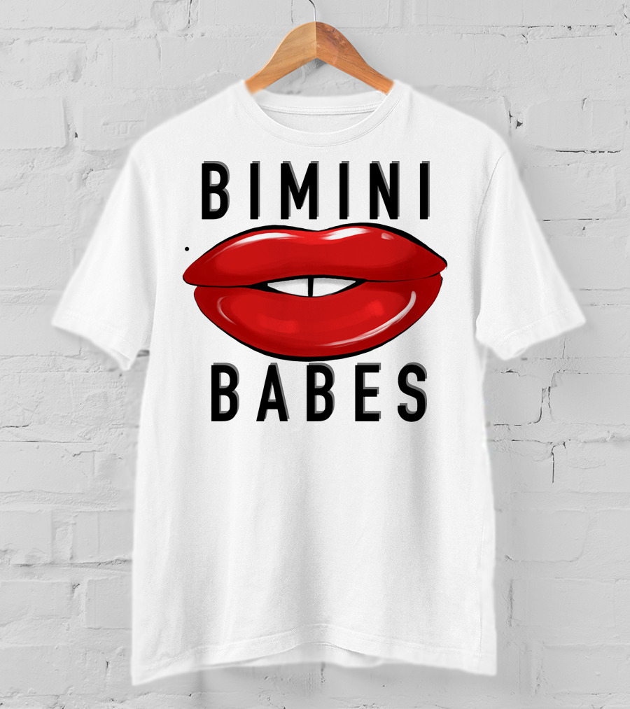 Bimini Babes Red Lips Bimini Bon Boulash Merch T-Shirt