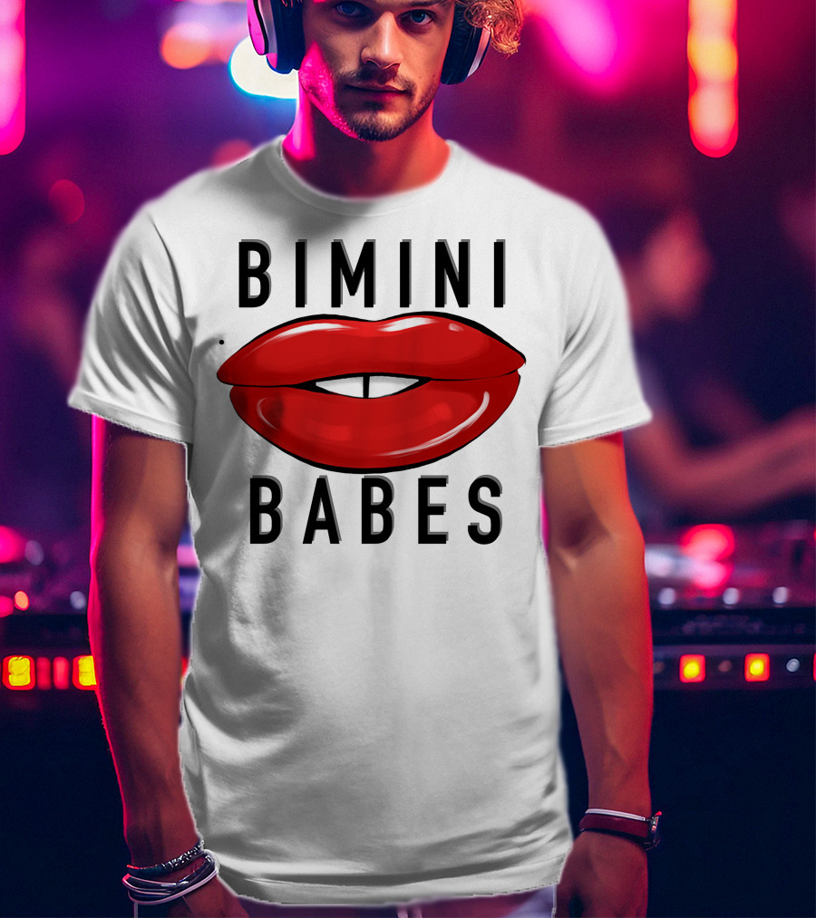 Bimini Babes Red Lips Bimini Bon Boulash Merch T-Shirt