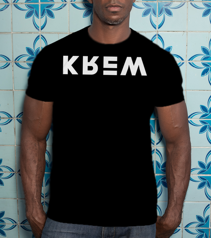Krew Merch Minimalist Text T-Shirt