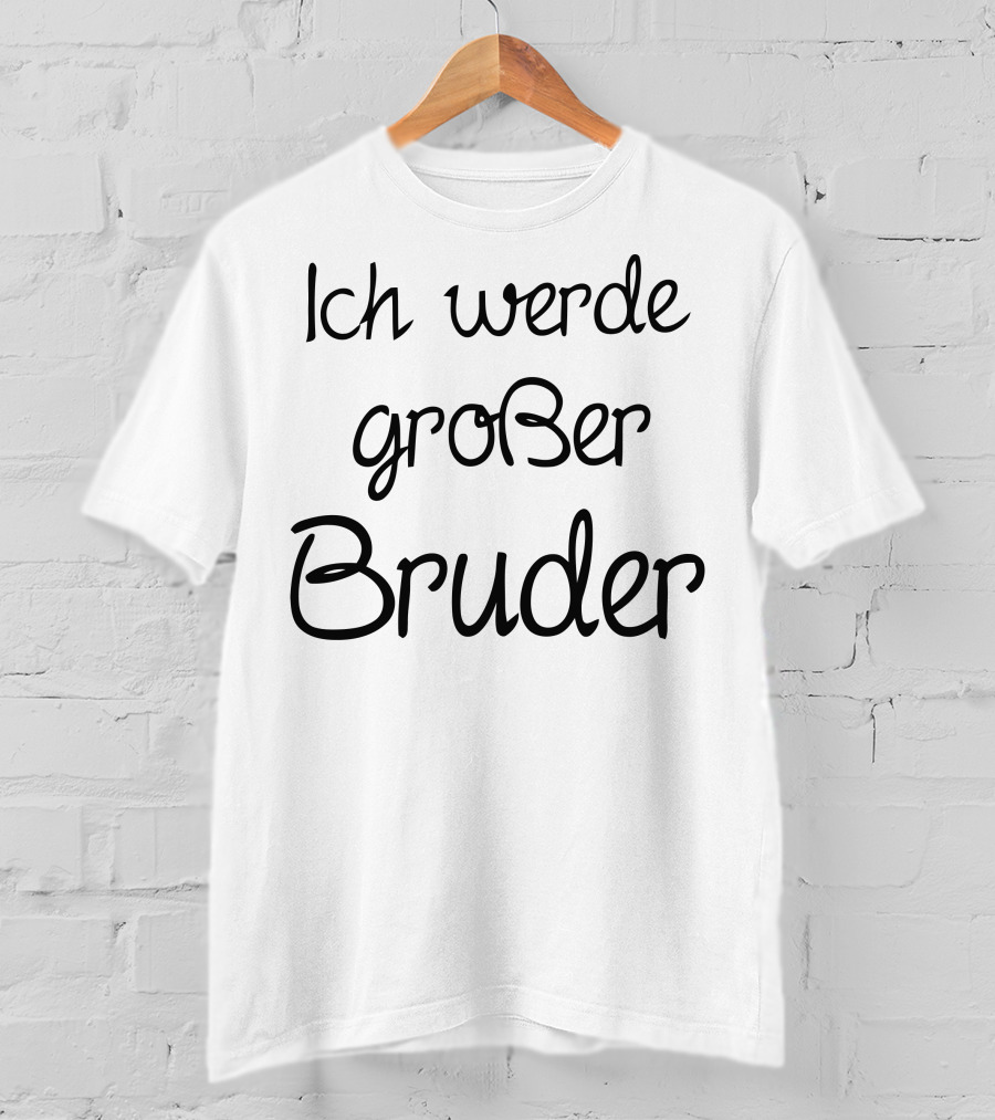 Ich Werde Großer Bruder T-Shirt