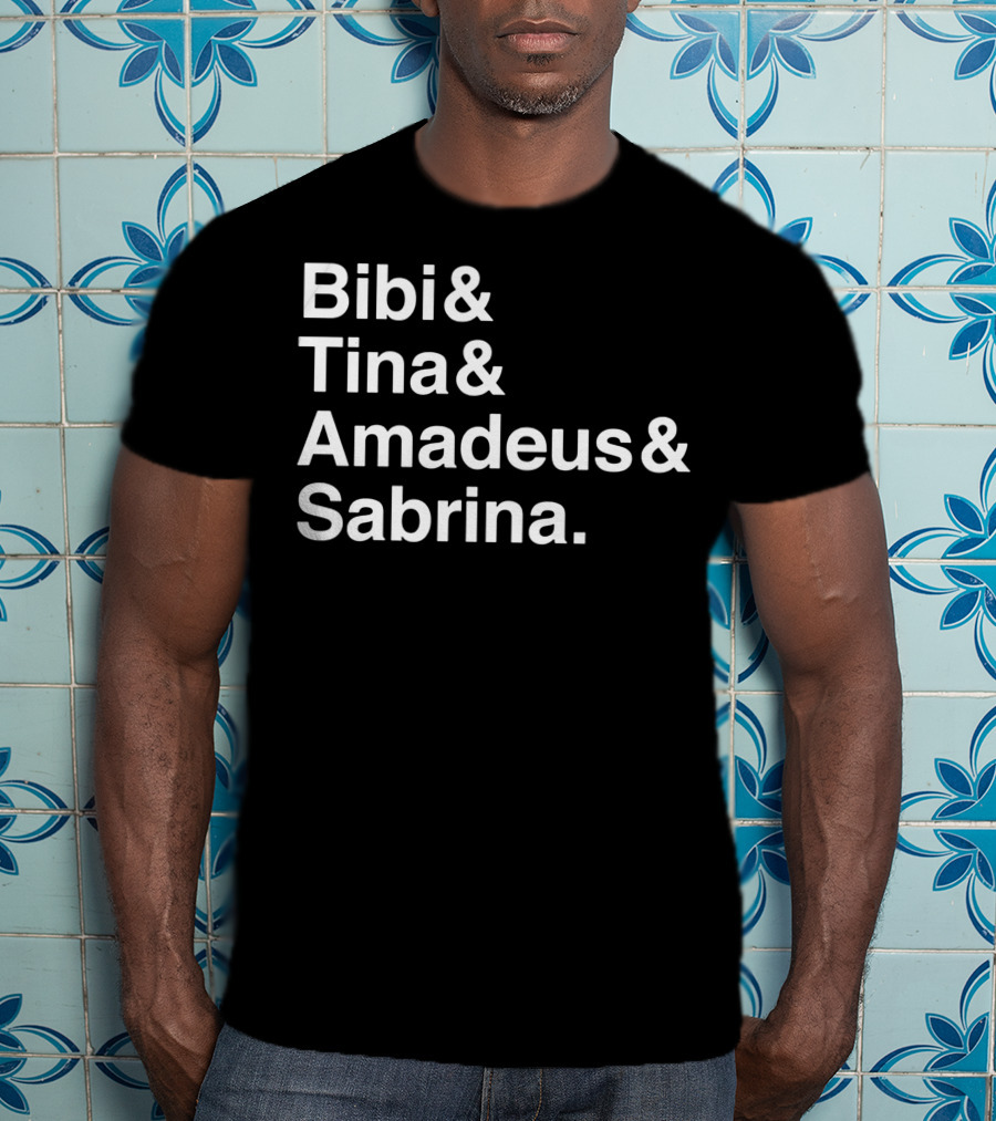 Bibi And Tina And Amadeus And Sabrina Collection T-Shirt