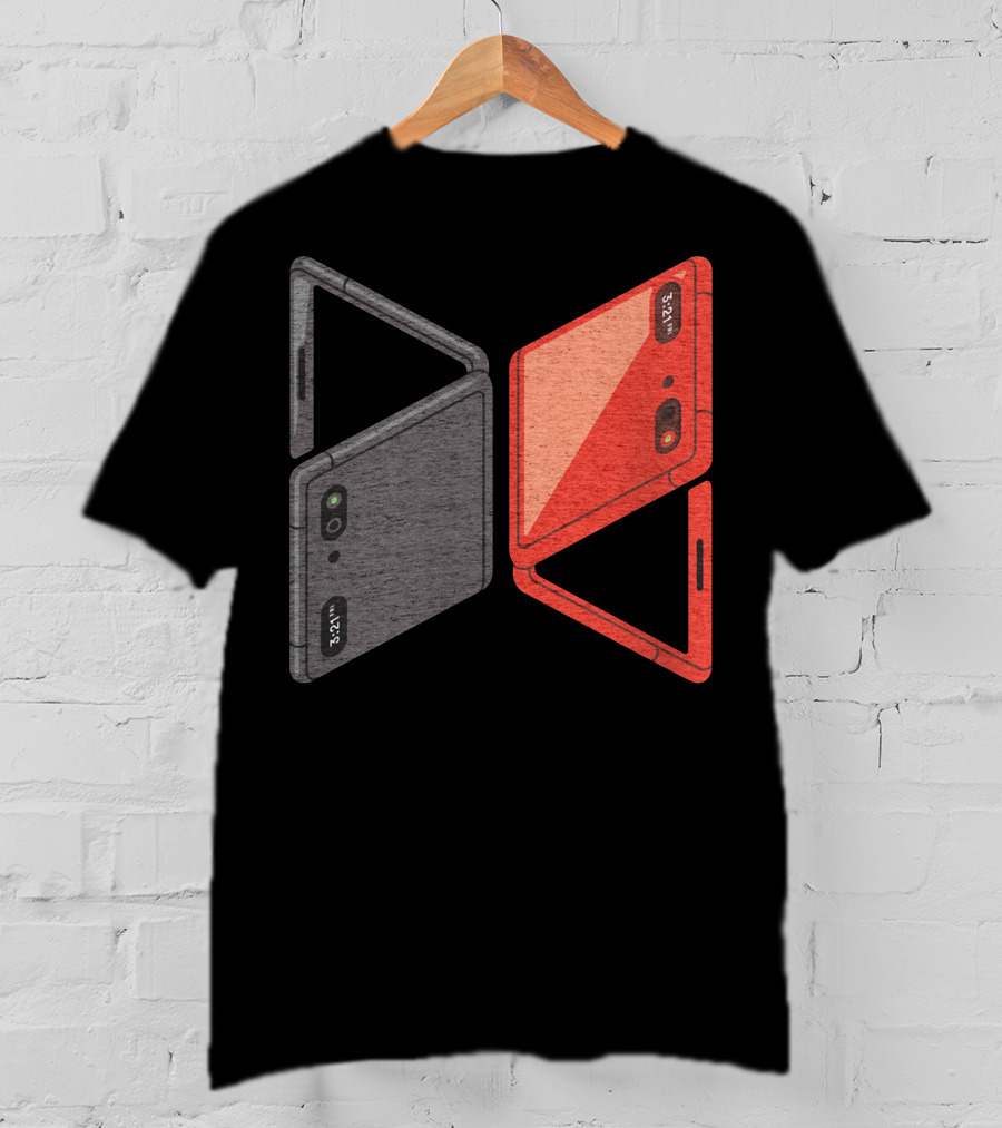 MKBHD Merch 3.2.1 Custom Foldable Phone T-Shirt