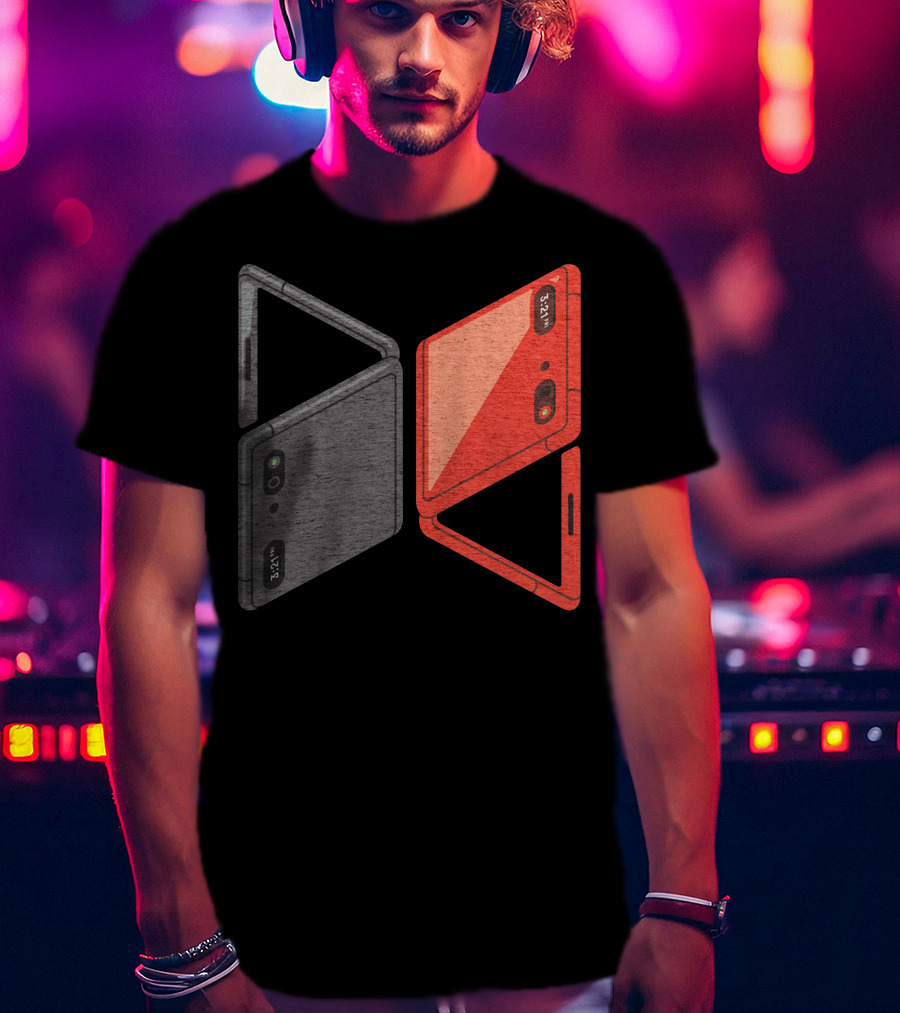 MKBHD Merch 3.2.1 Custom Foldable Phone T-Shirt