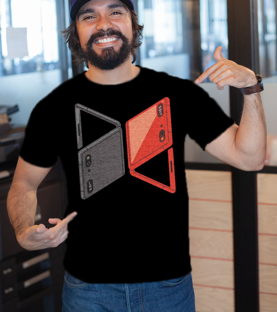 MKBHD Merch 3.2.1 Custom Foldable Phone T-Shirt
