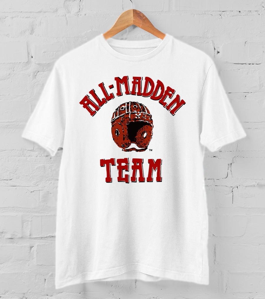 All-Madden Team Football Helmet Classic T-Shirt