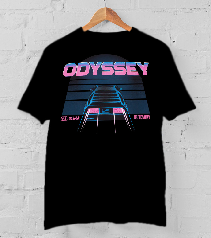 ODYSSEY This Is A Journey Barely Alive T-Shirt