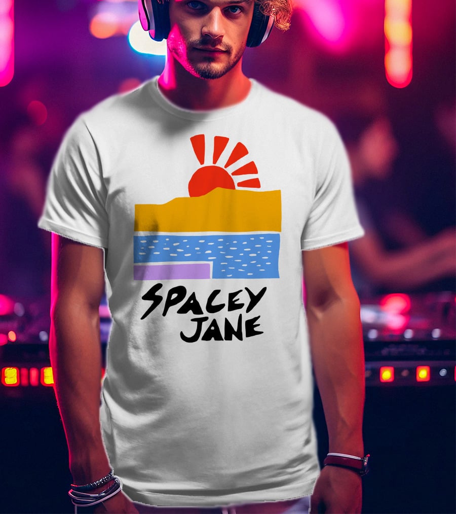 Spacey Jane Store Sun And Waves Retro T-Shirt