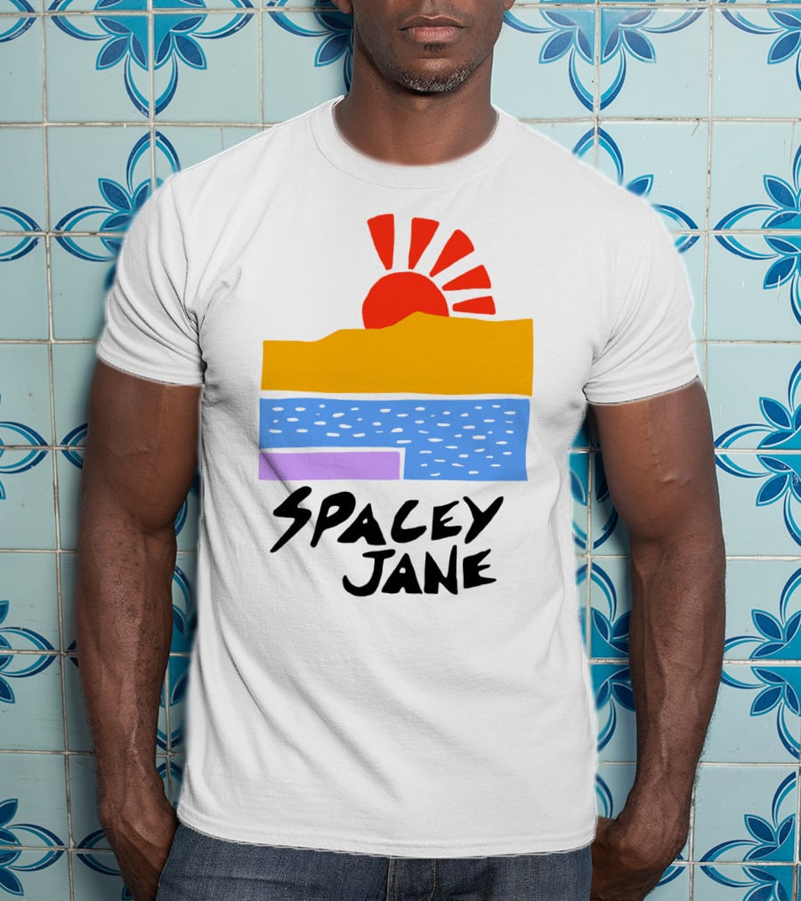 Spacey Jane Store Sun And Waves Retro T-Shirt