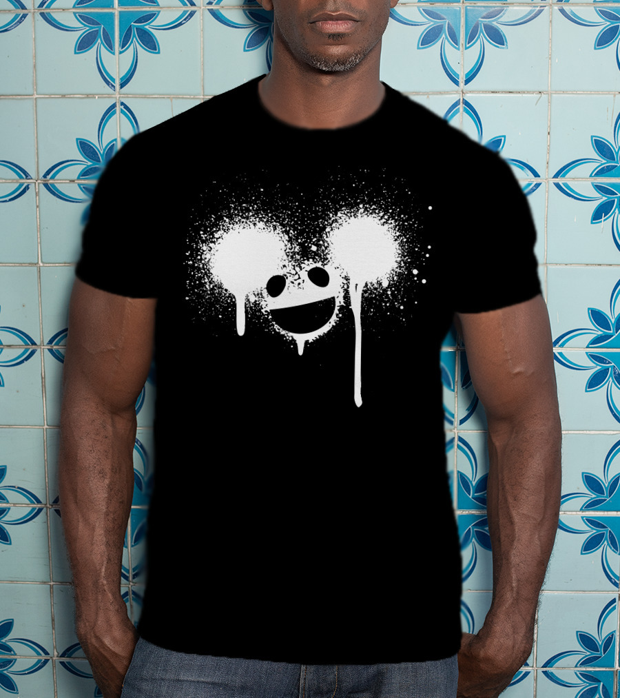 Deadmau5 Splatter Face T-Shirt