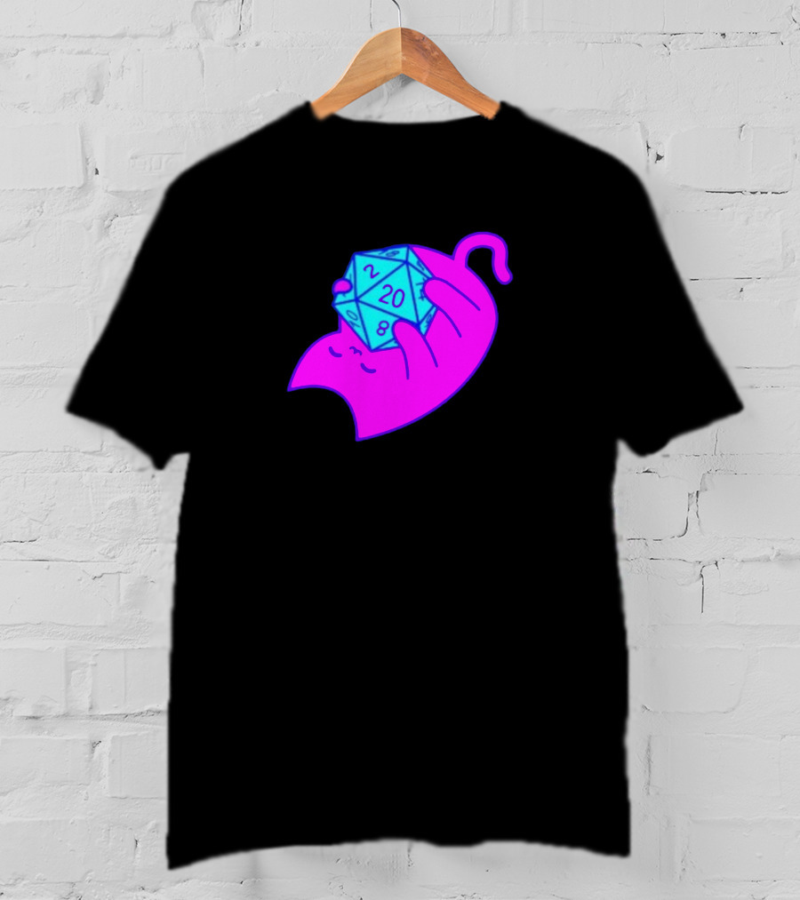 Sodapoppin Merch D20 Gaming Ghost T-Shirt