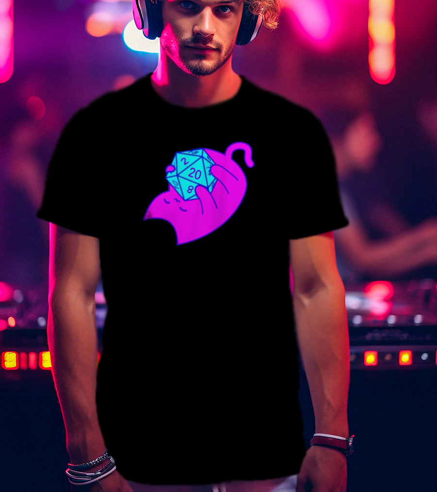 Sodapoppin Merch D20 Gaming Ghost T-Shirt
