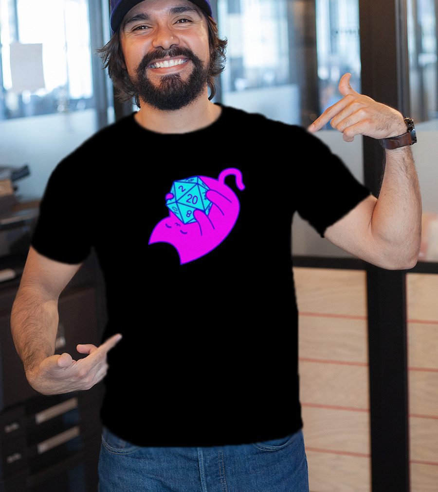 Sodapoppin Merch D20 Gaming Ghost T-Shirt