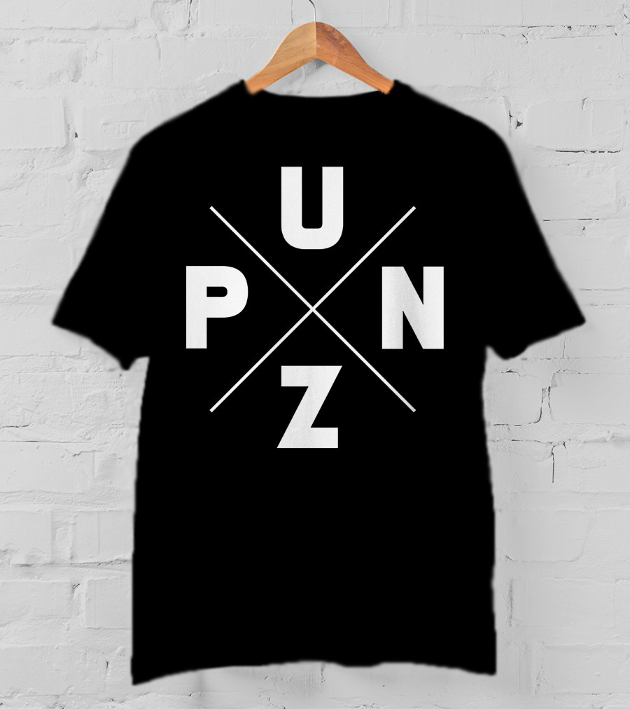 Punz Store PUNZ Diagonal Cross T-Shirt