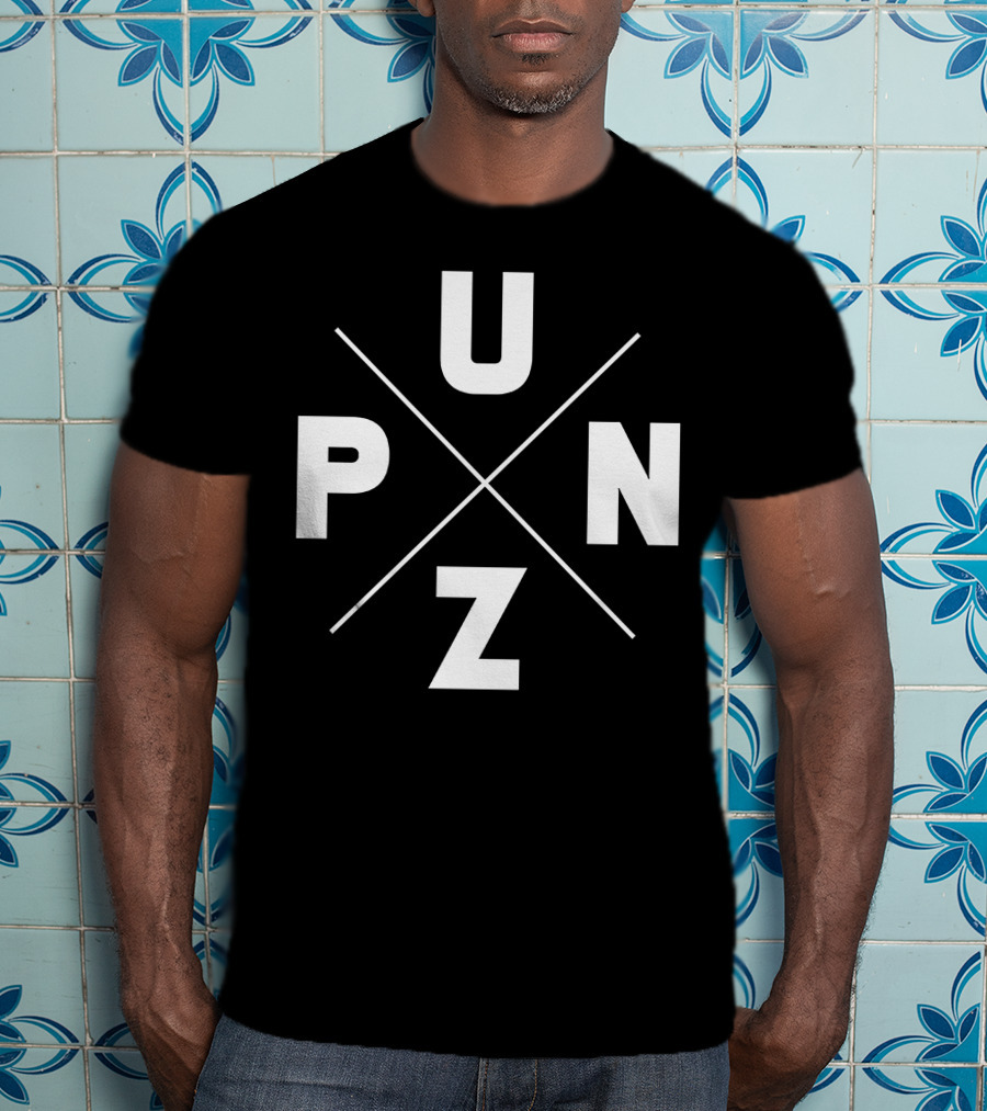 Punz Store PUNZ Diagonal Cross T-Shirt