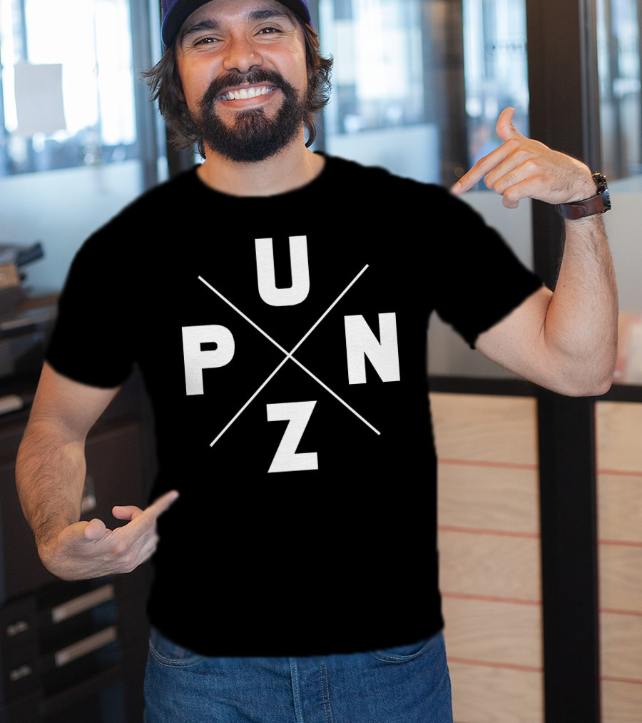 Punz Store PUNZ Diagonal Cross T-Shirt