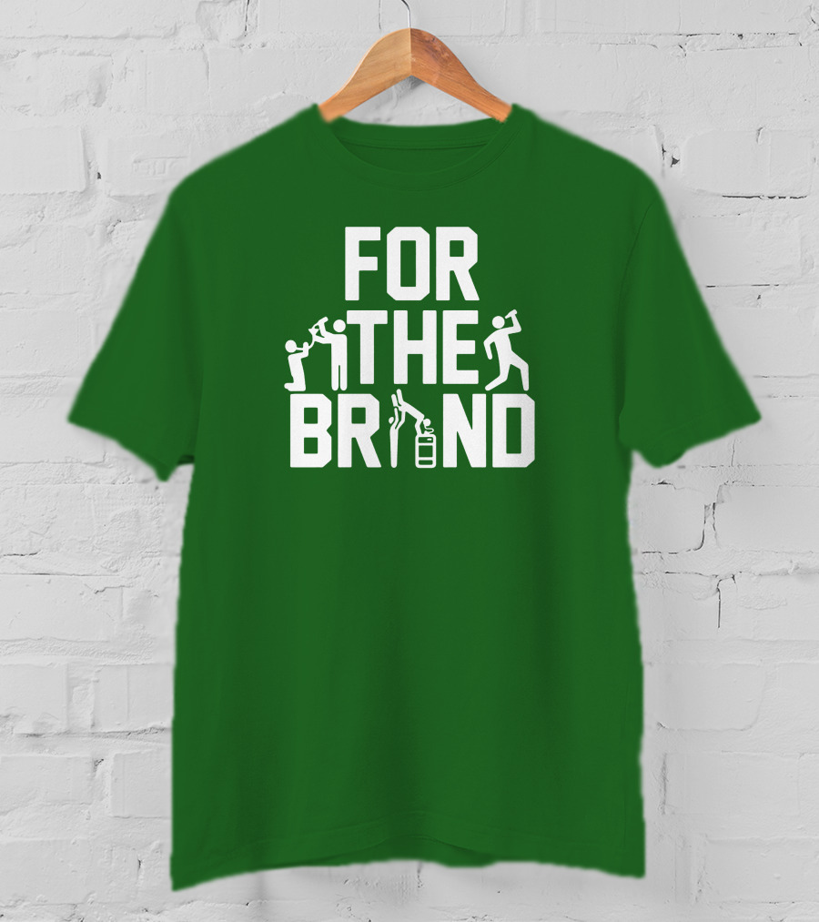 FOR THE BRAND Fans Drinking Golf Silhouette Activity T-Shirt