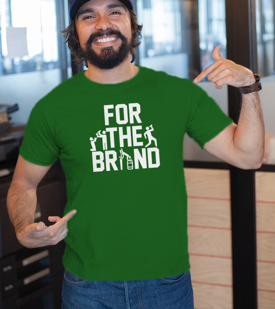 FOR THE BRAND Fans Drinking Golf Silhouette Activity T-Shirt