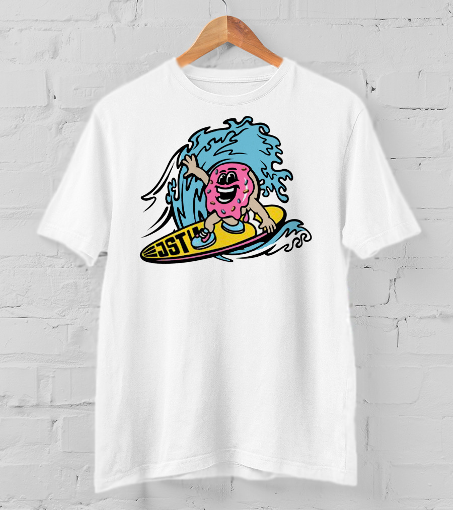 JSTU Surfing Donut Wave Adventure T-Shirt