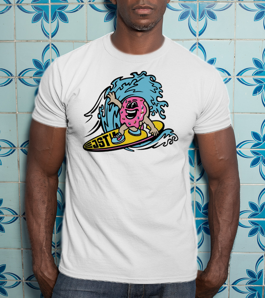 JSTU Surfing Donut Wave Adventure T-Shirt