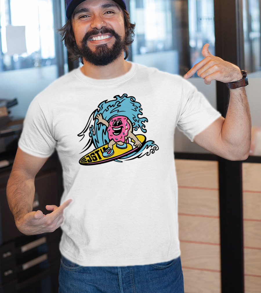 JSTU Surfing Donut Wave Adventure T-Shirt