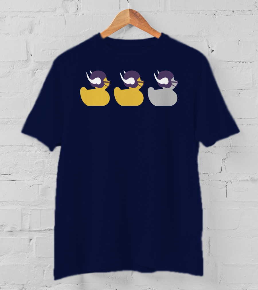 Duck Duck Grey Duck Vikings T-Shirt