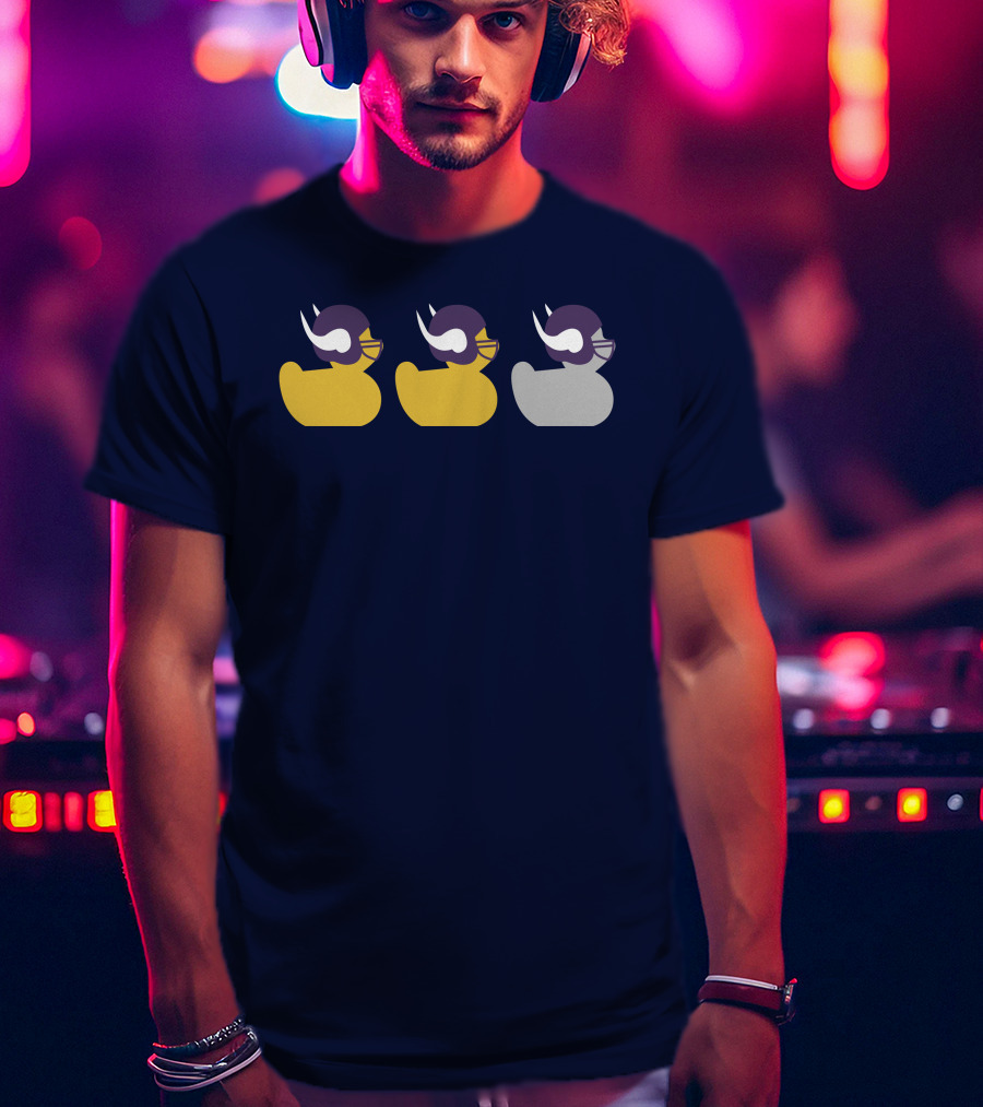 Duck Duck Grey Duck Vikings T-Shirt