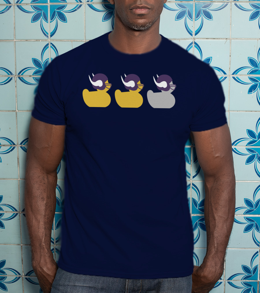 Duck Duck Grey Duck Vikings T-Shirt