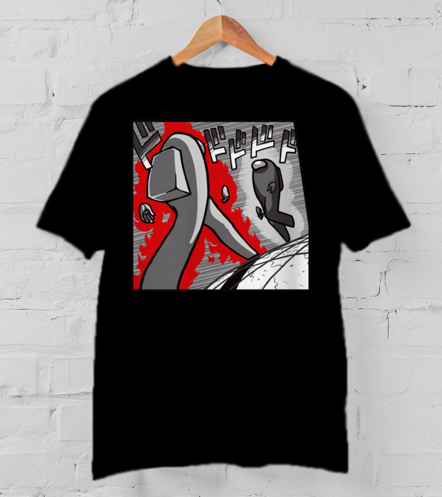 Shop Among Us JoJo Parody Manga T-Shirt