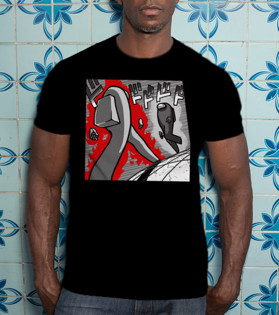 Shop Among Us JoJo Parody Manga T-Shirt