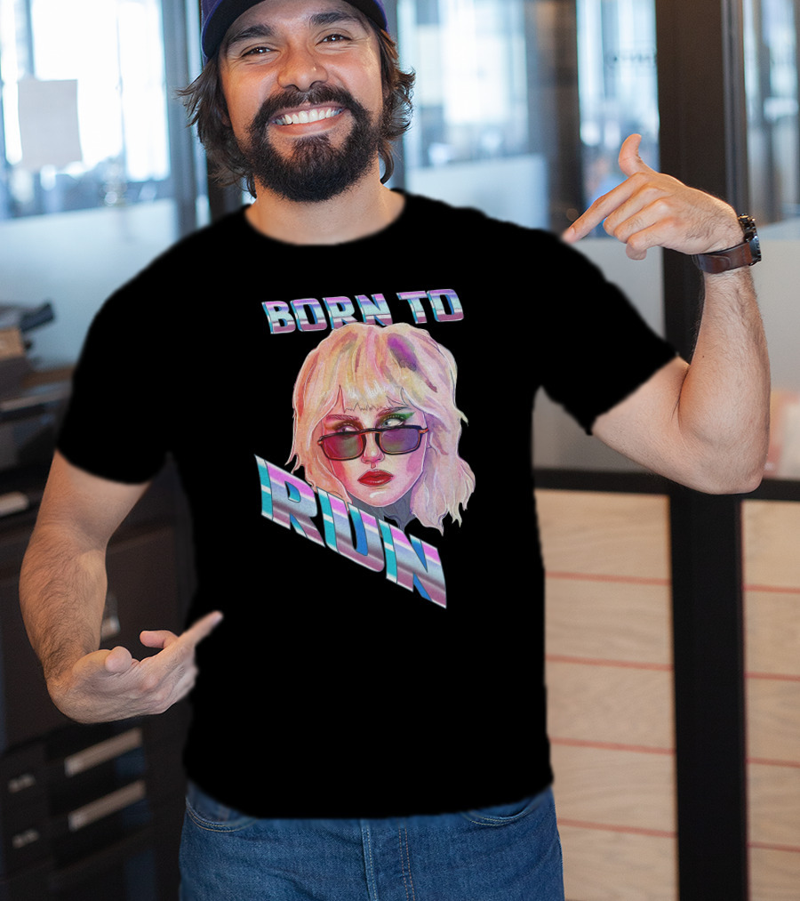 Born To Run Miley Cyrus Merch T-Shirt