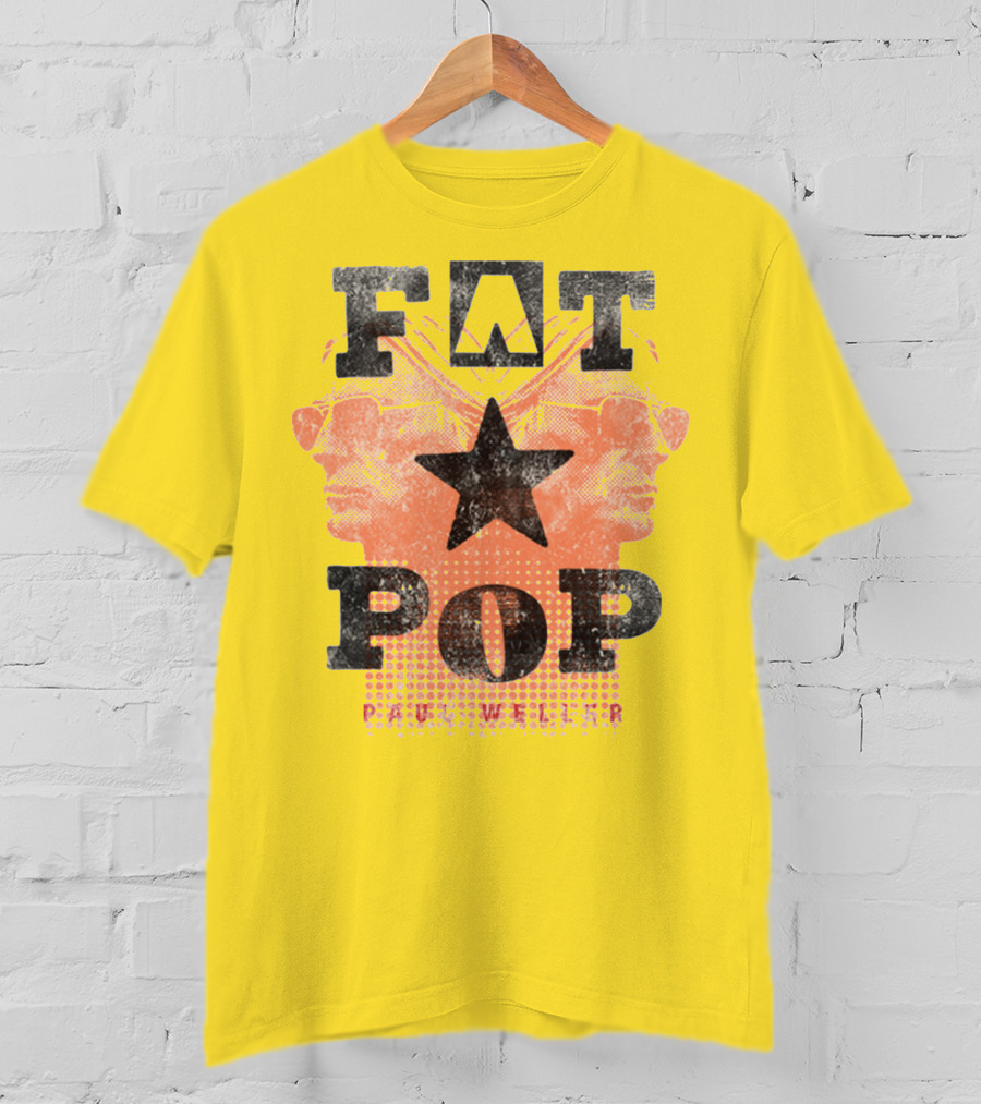 FAT POP Paul Weller Star T-Shirt