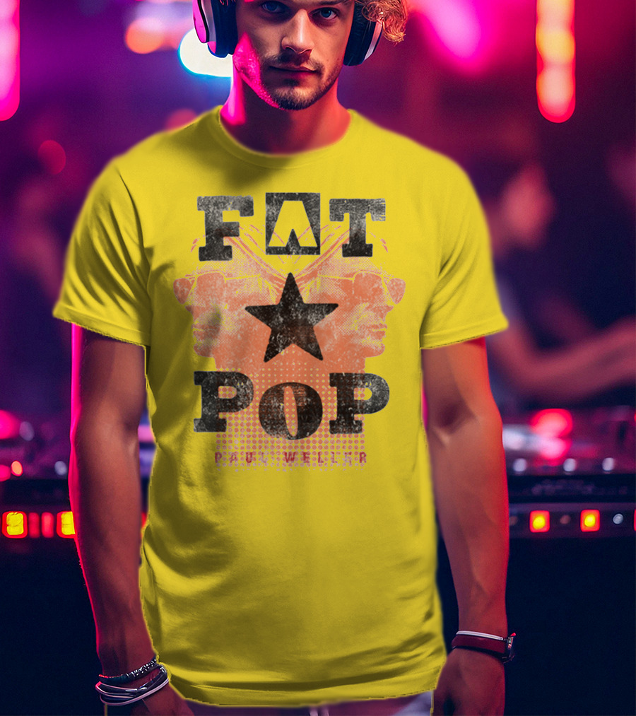FAT POP Paul Weller Star T-Shirt