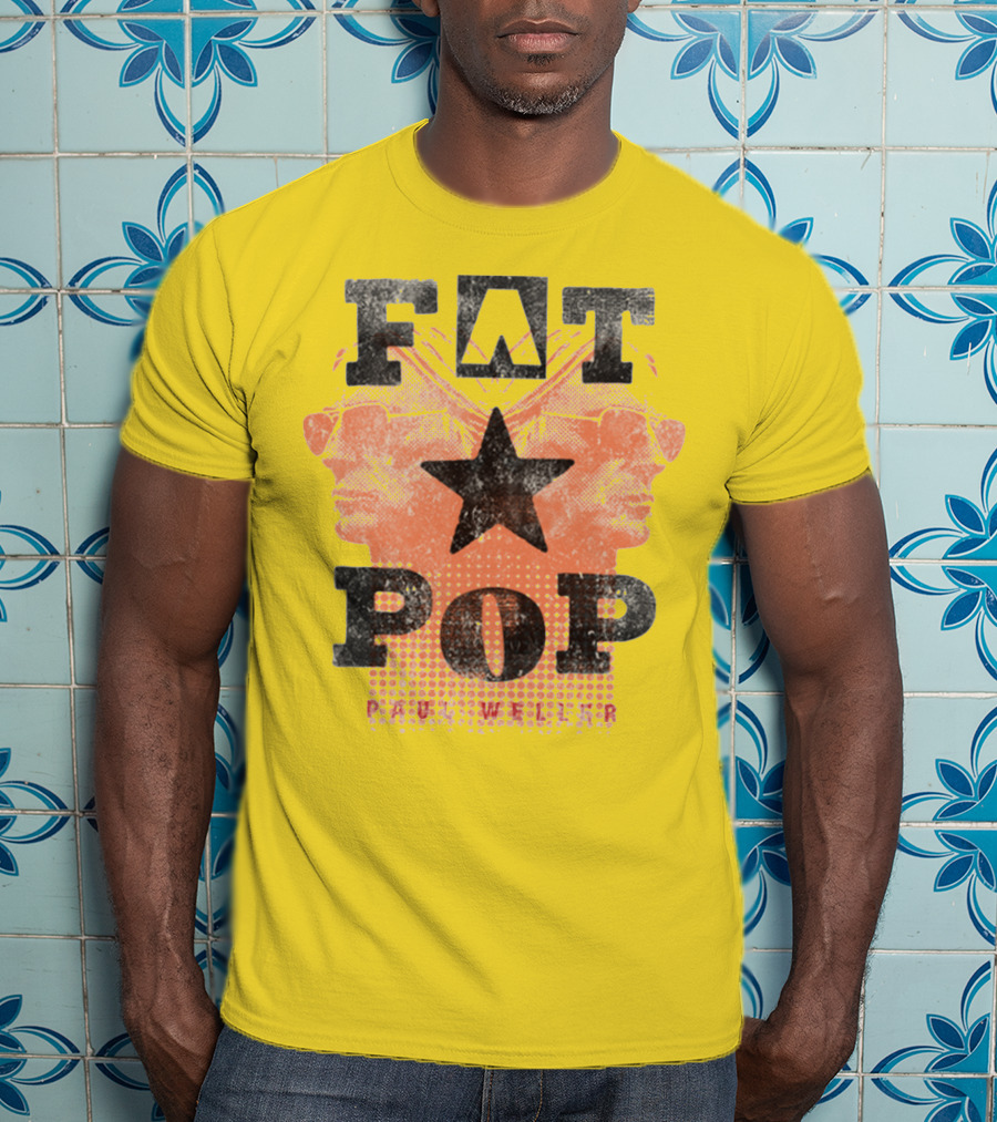 FAT POP Paul Weller Star T-Shirt