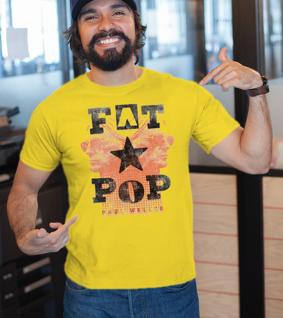 FAT POP Paul Weller Star T-Shirt