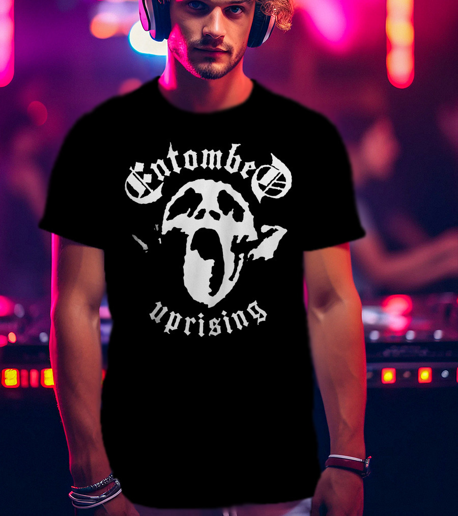 Entombed Uprising Skull T-Shirt