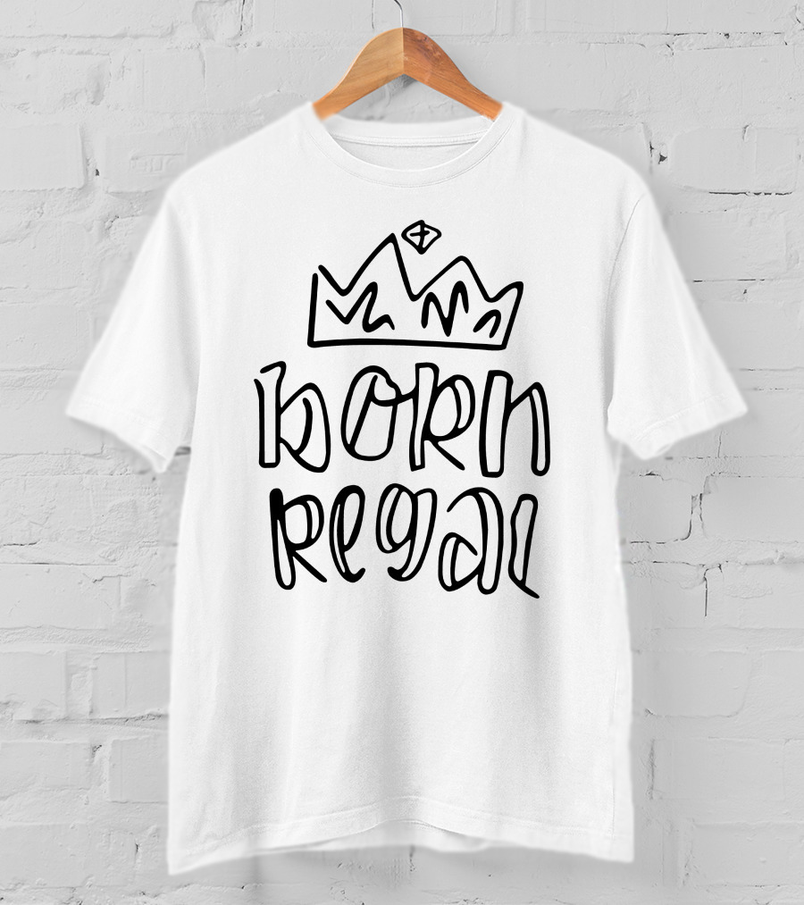 Born Regal Crown T-Shirt