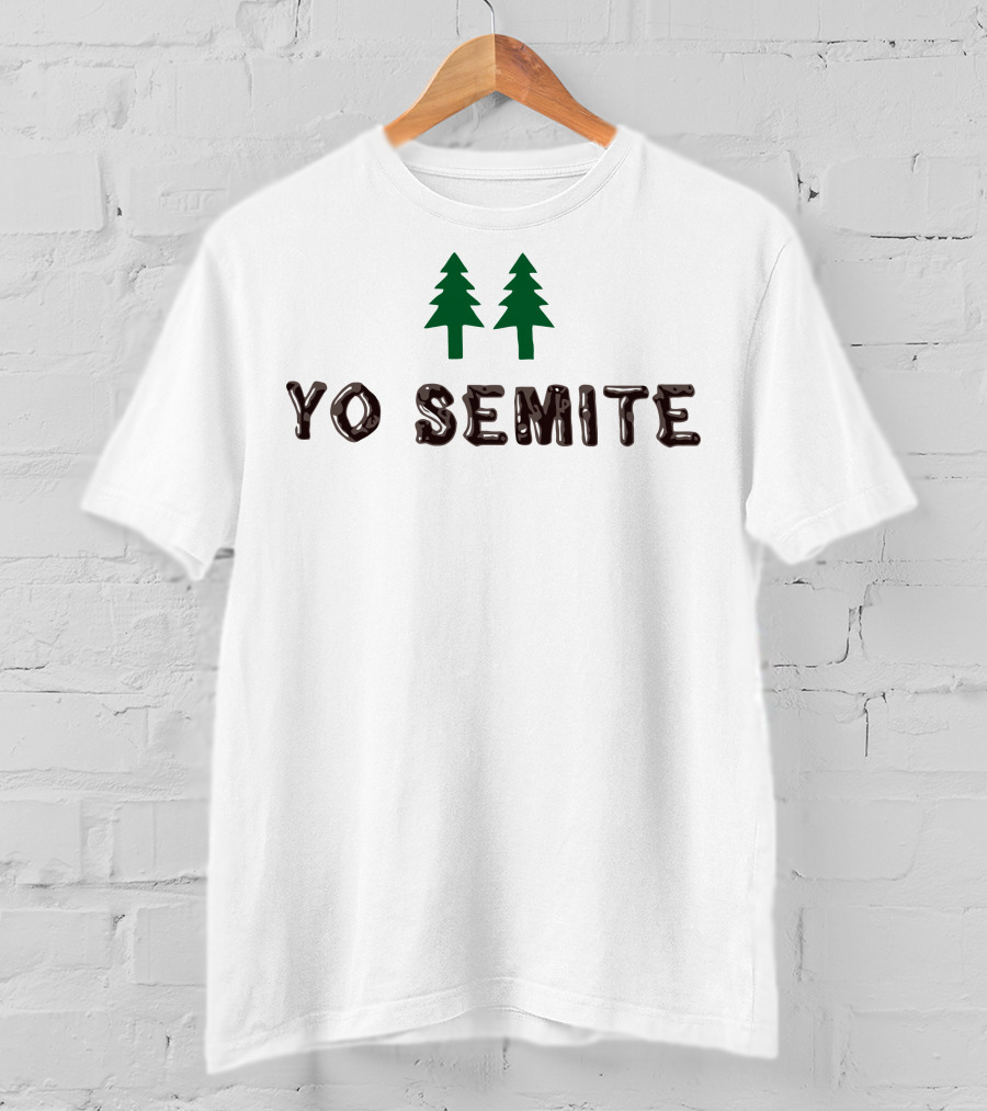 YO SEMITE Pine Trees T-Shirt