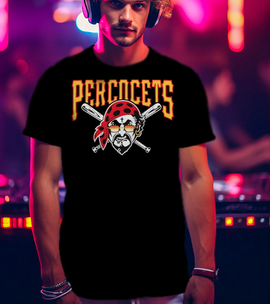 PERCOCETS Pirate Baseball Bats Fenix Flexin Merch T-Shirt