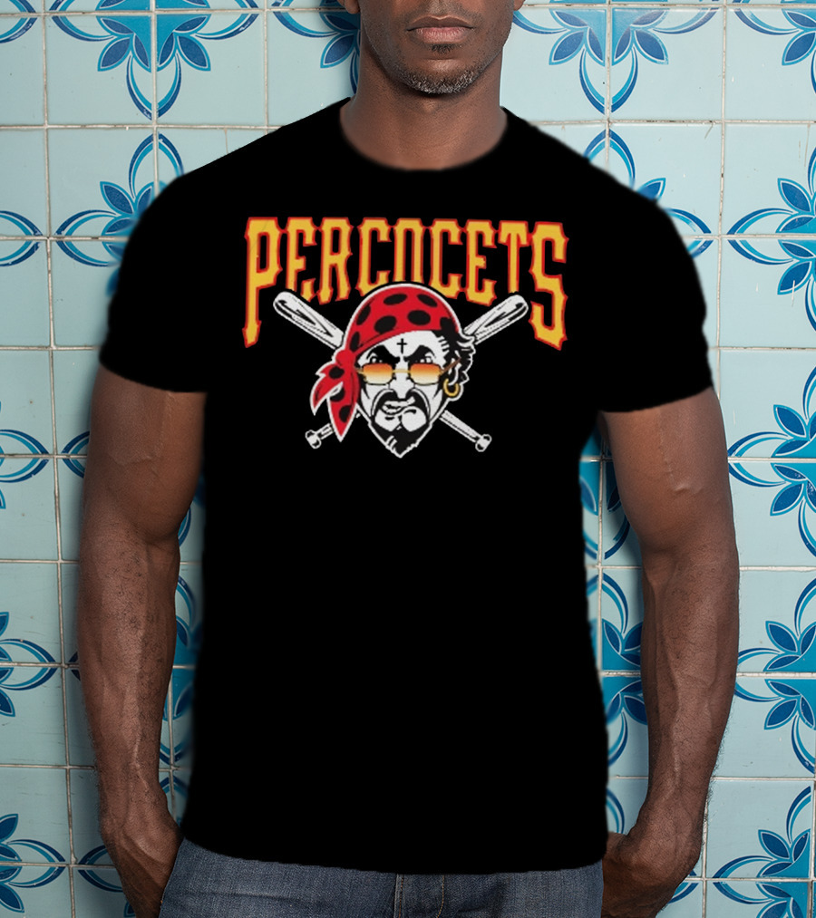 PERCOCETS Pirate Baseball Bats Fenix Flexin Merch T-Shirt