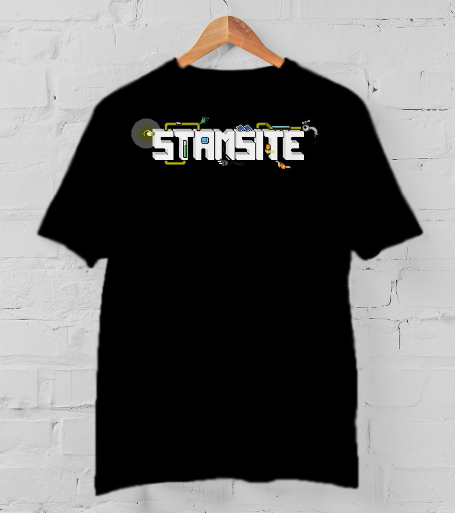 Stamsite Gaming-Inspired Pixel T-Shirt