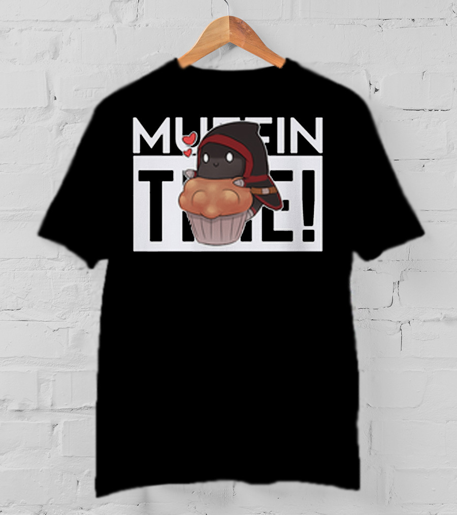 Muffin Time Cute Ninja Heart T-Shirt